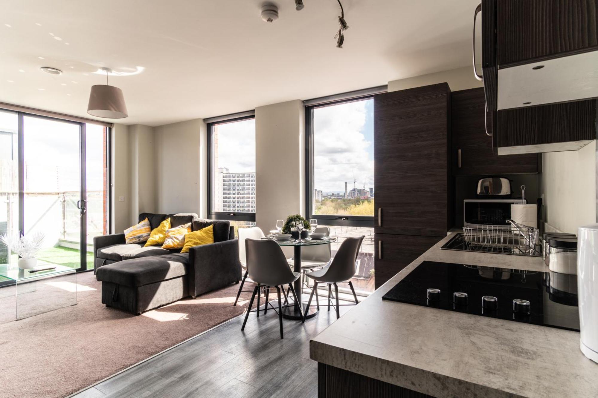 Prime Location 1 Bed Penthouse Manchester