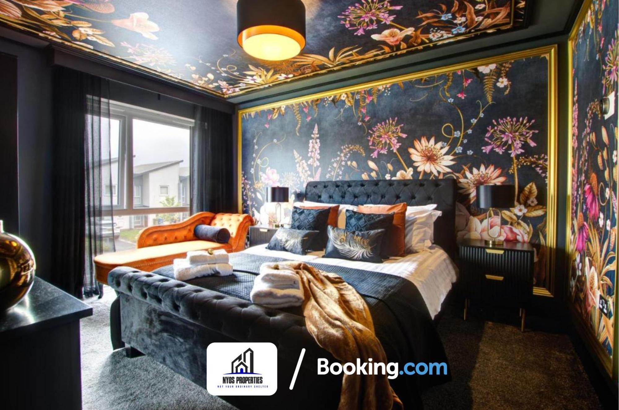 Vakantiehuis 3 Bedroom By Nyos Short Lets & Serviced With Garden Manchester