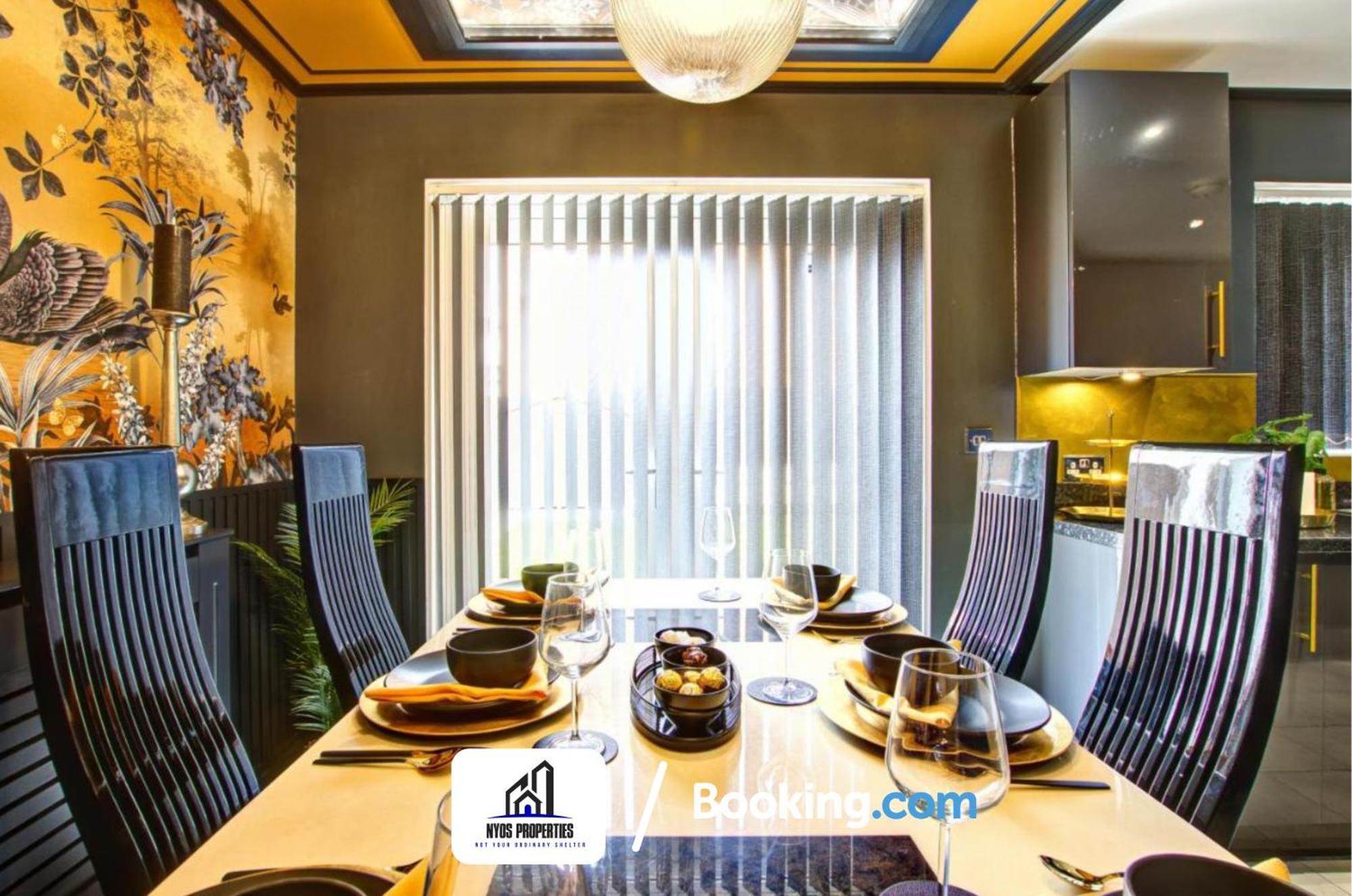 Vakantiehuis 3 Bedroom By Nyos Short Lets & Serviced With Garden
