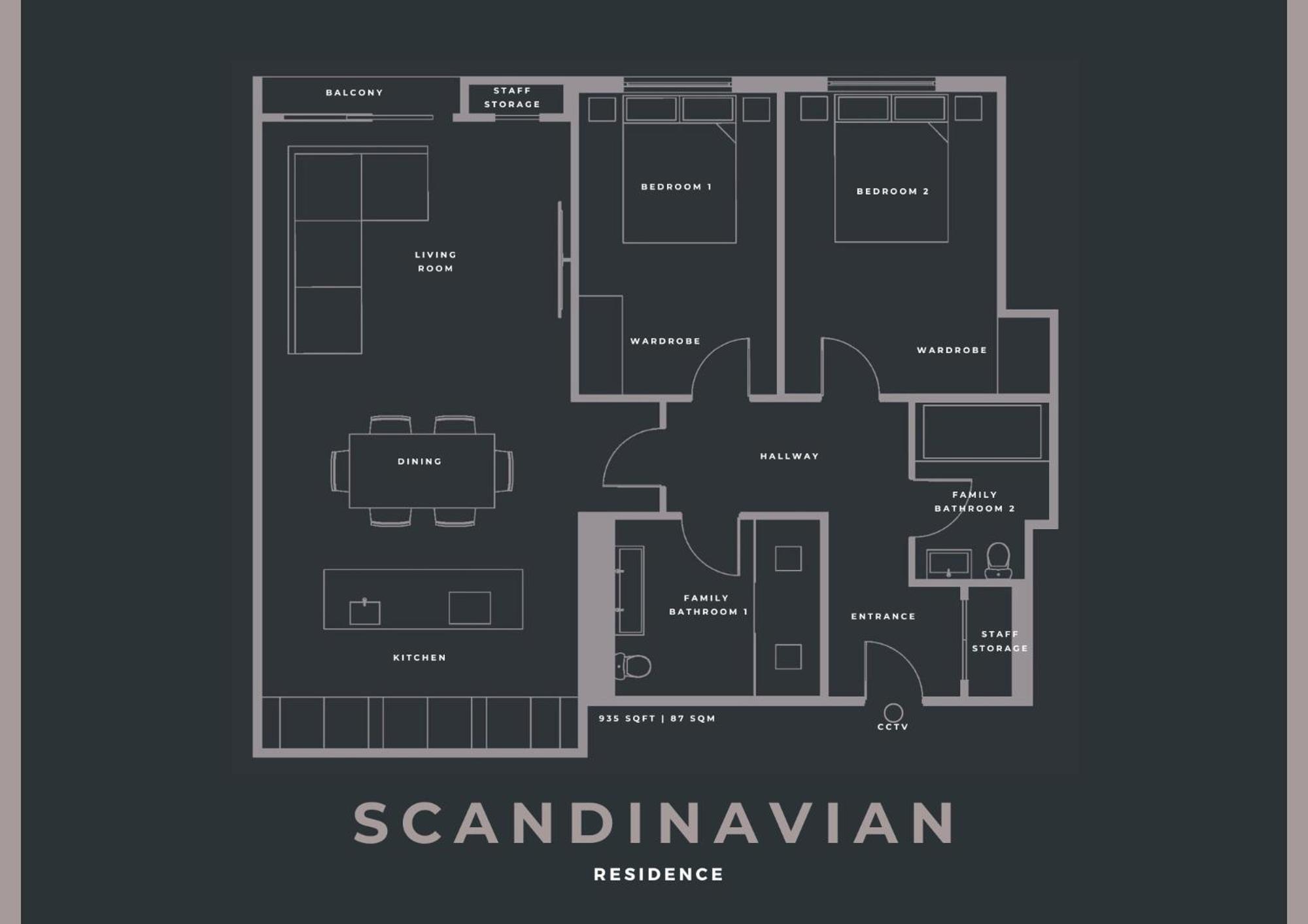 Scandinavian By The Heim Residences Apartment Manchester