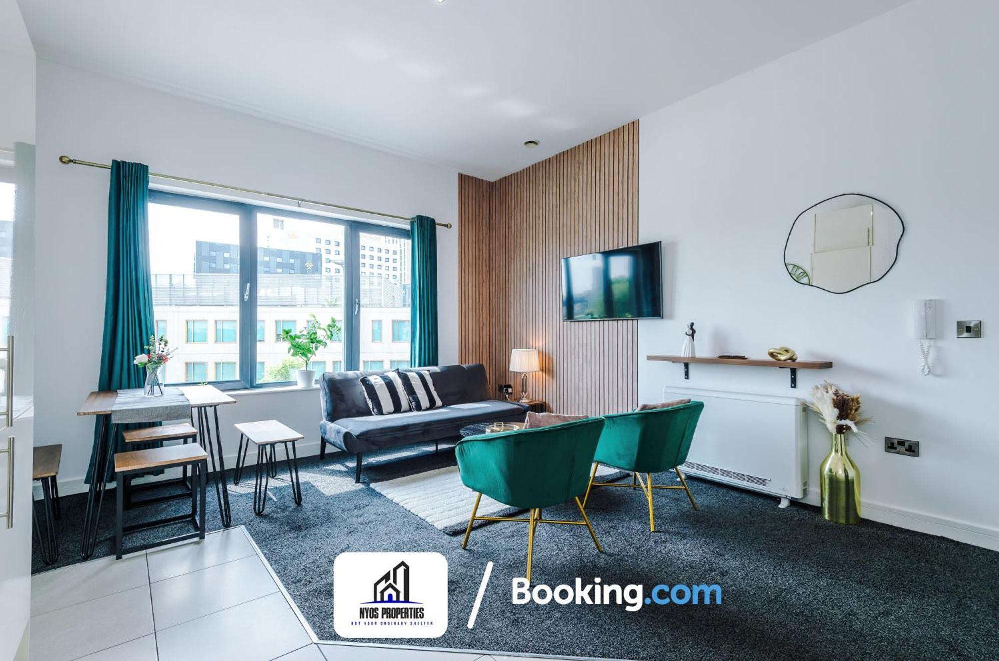 Media City Apt Sleeps8, 25 Percent Off For Monthly Stays, Business & Leisure Apartment Manchester