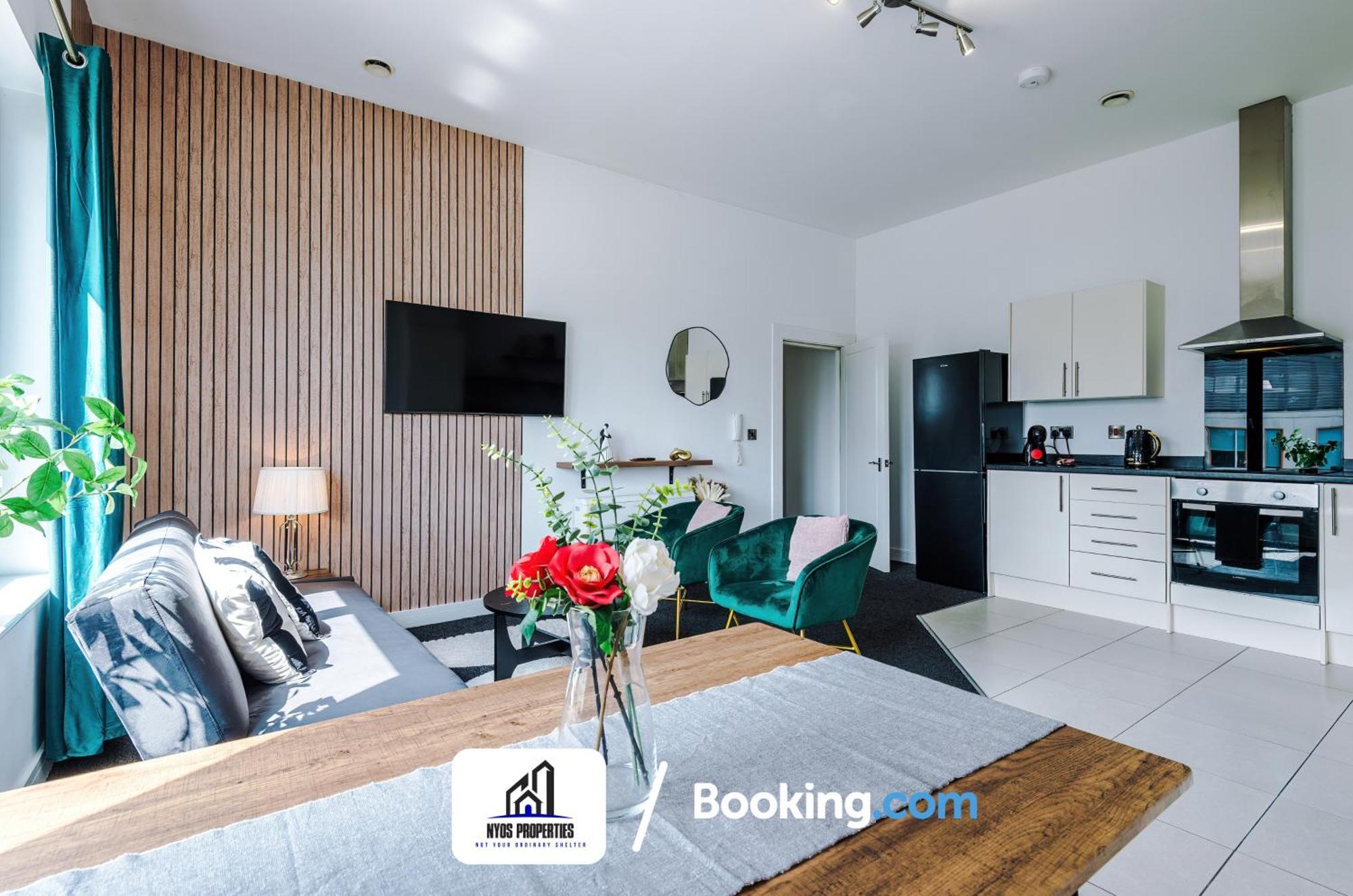 Media City Apt Sleeps8, 25 Percent Off For Monthly Stays, Business & Leisure Apartment *
