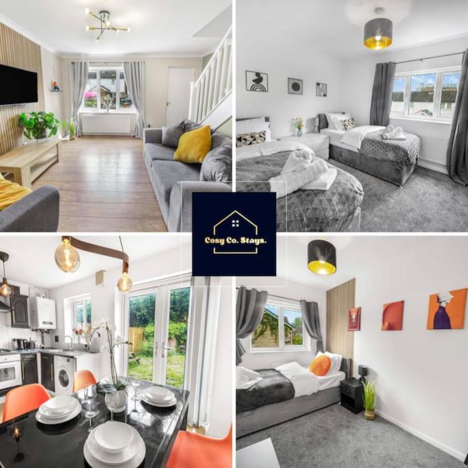 Centre House, Perfect For Long Stays! Parking, Wifi, Outdoor Space Manchester