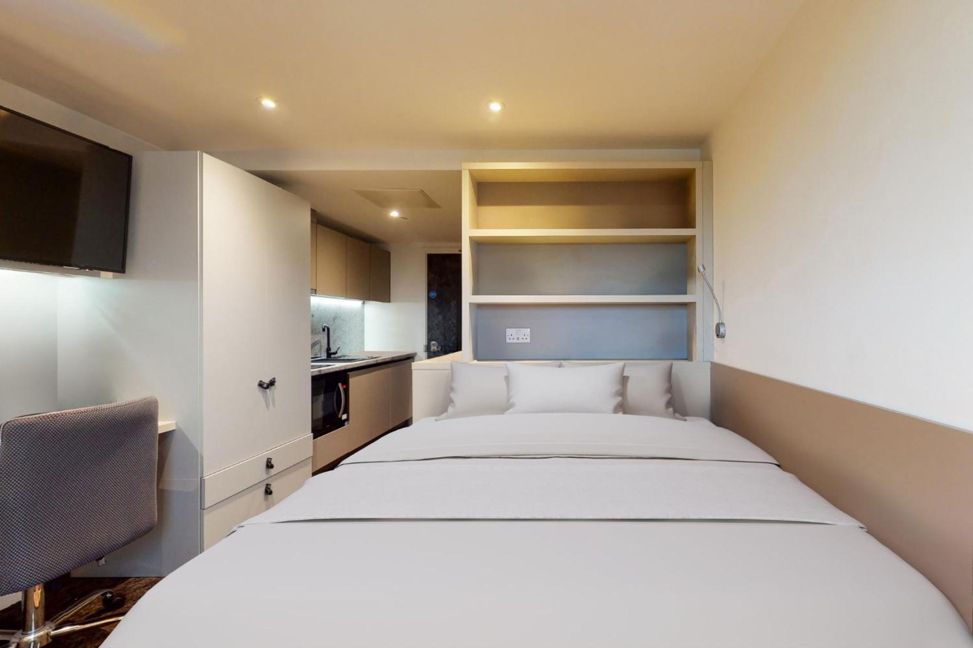Private Bedrooms With Shared Kitchen, And 2 Bed At Canvas Appartement Manchester