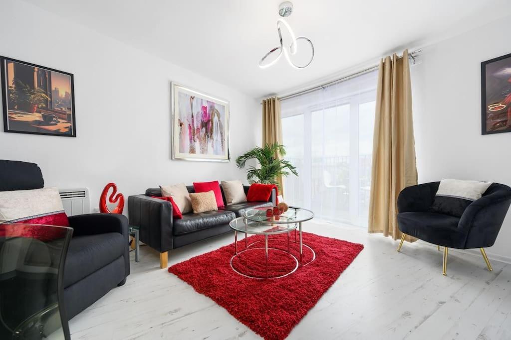 Cityfront Luxe Near Centre Facing Etihad & Coop Live, Free Parking Apartment Manchester