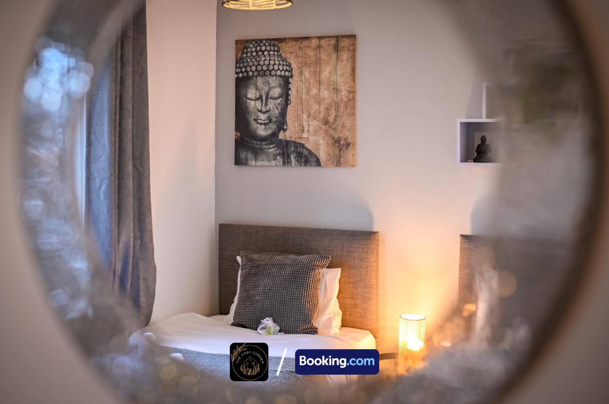Cosy 4-bed House, Garden, Free Parking & Wifi Appartement