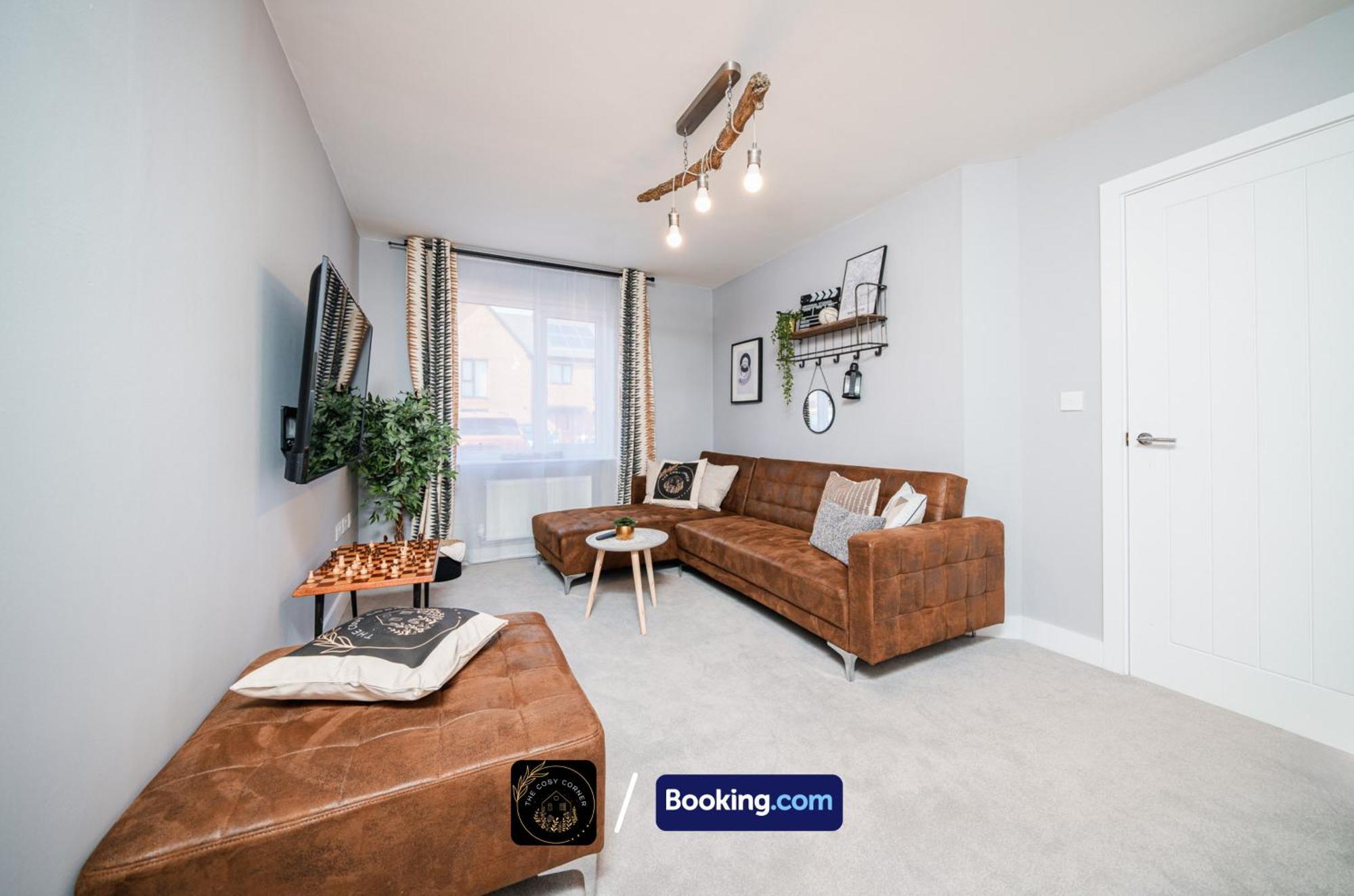Apartment Cosy Corner: 3-bedroom House With Free Parking Near Hospital Manchester
