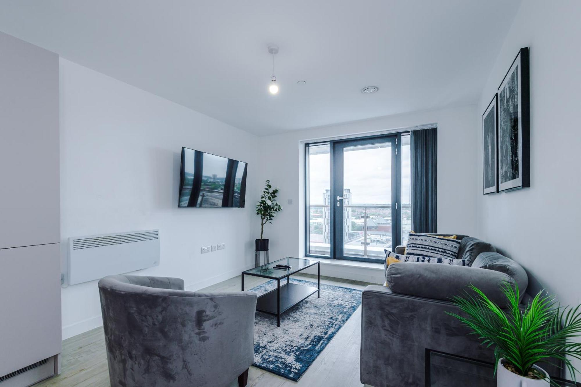 Panoramic Quayside View Apartment Manchester