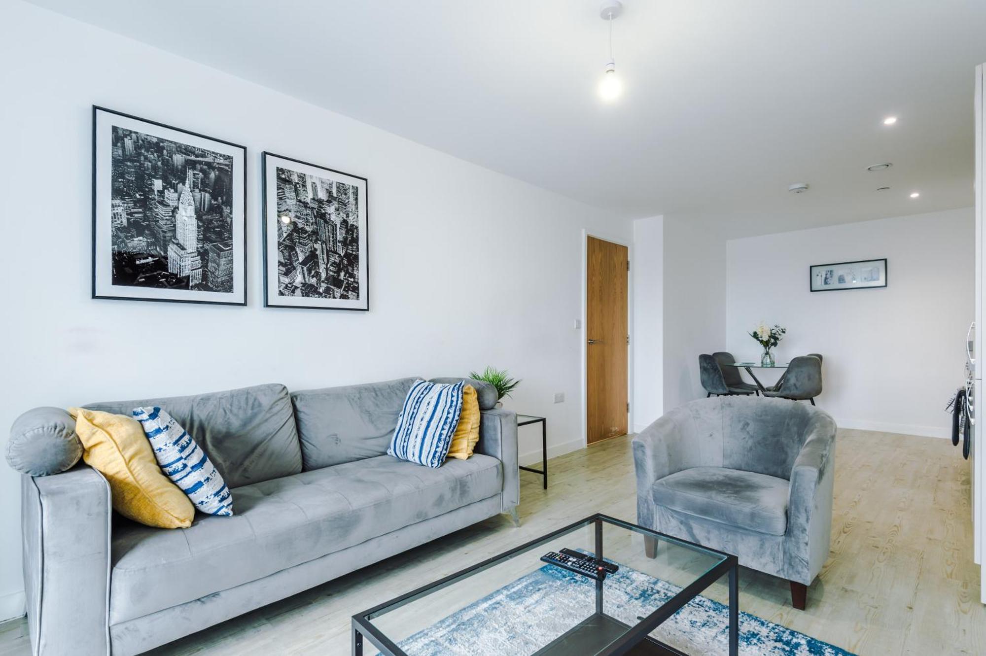 Apartment Panoramic Quayside View Manchester
