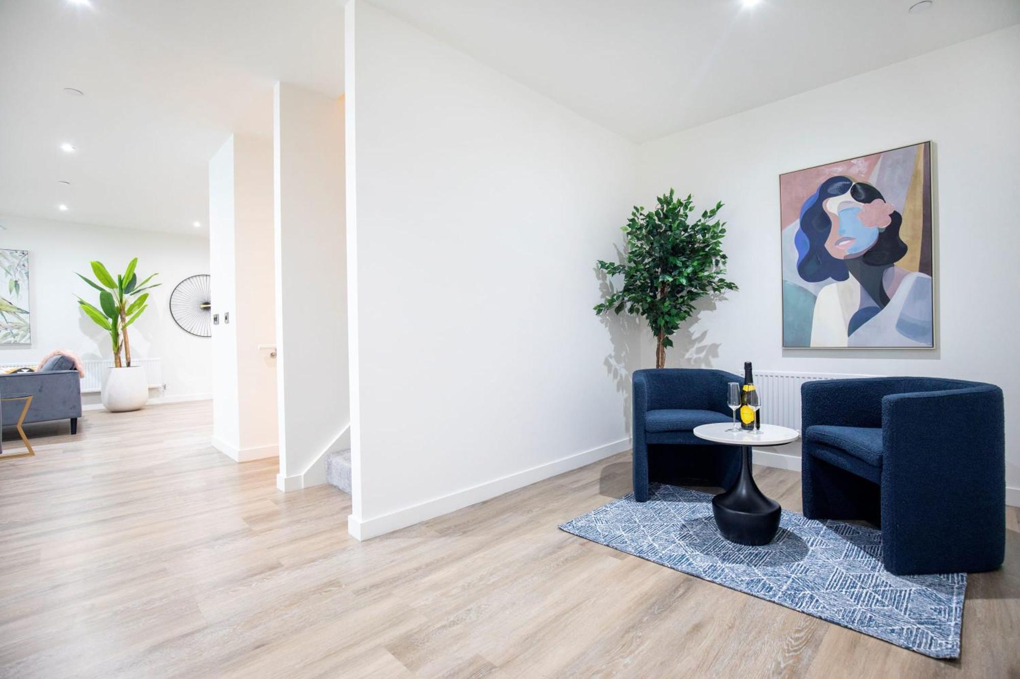 Luxury Free Parking Townhouse Vakantiehuis Manchester