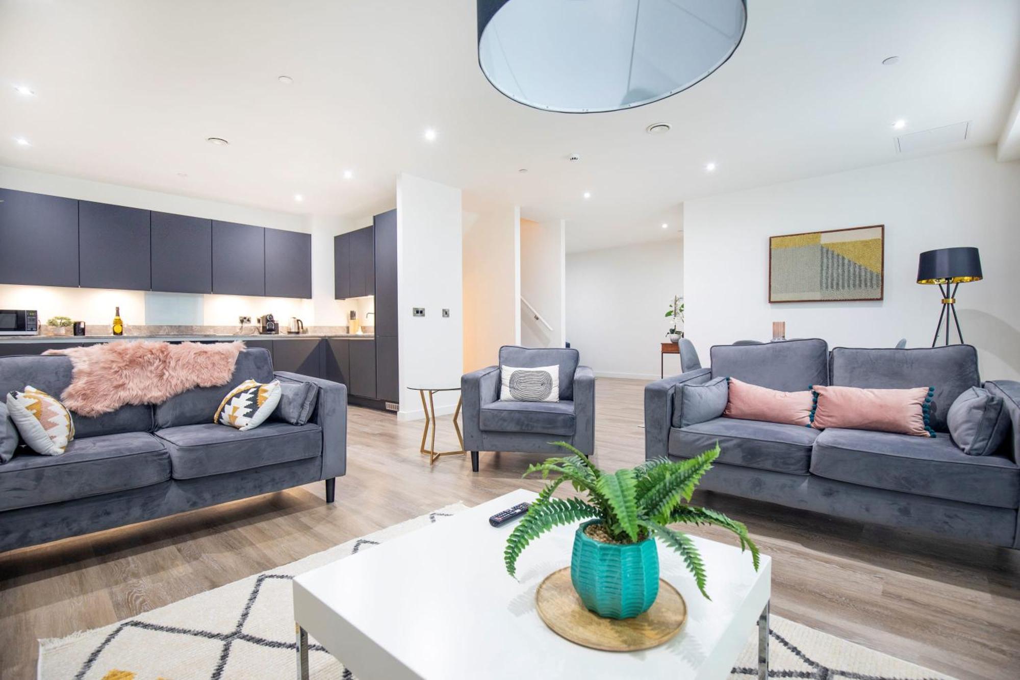 Vakantiehuis Luxury Free Parking Townhouse