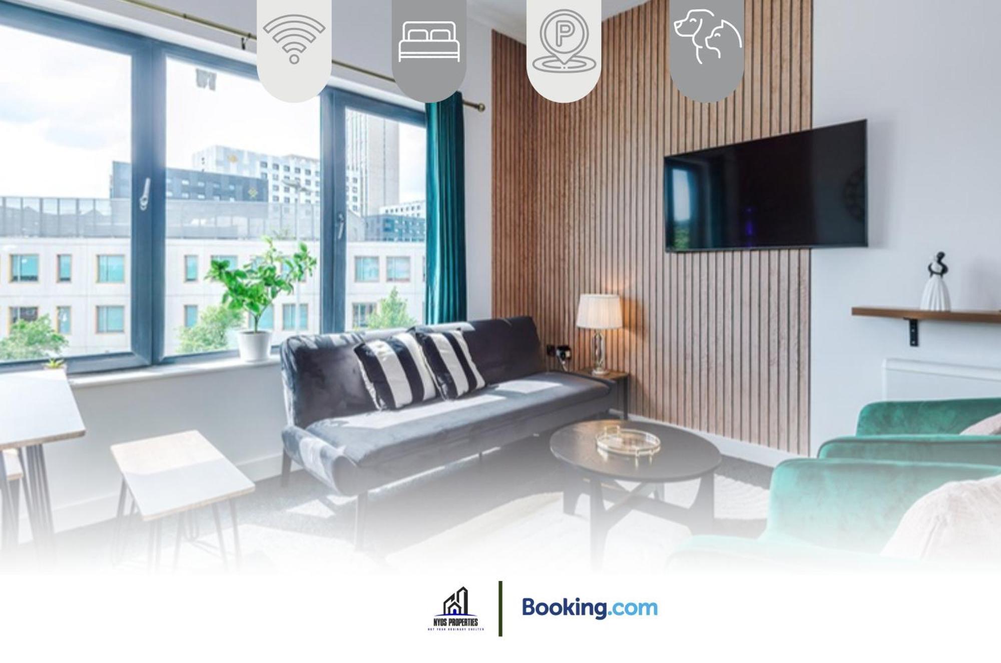 Appartement Media City Apt Sleeps8, 25 Percent Off For Monthly Stays, Business & Leisure *