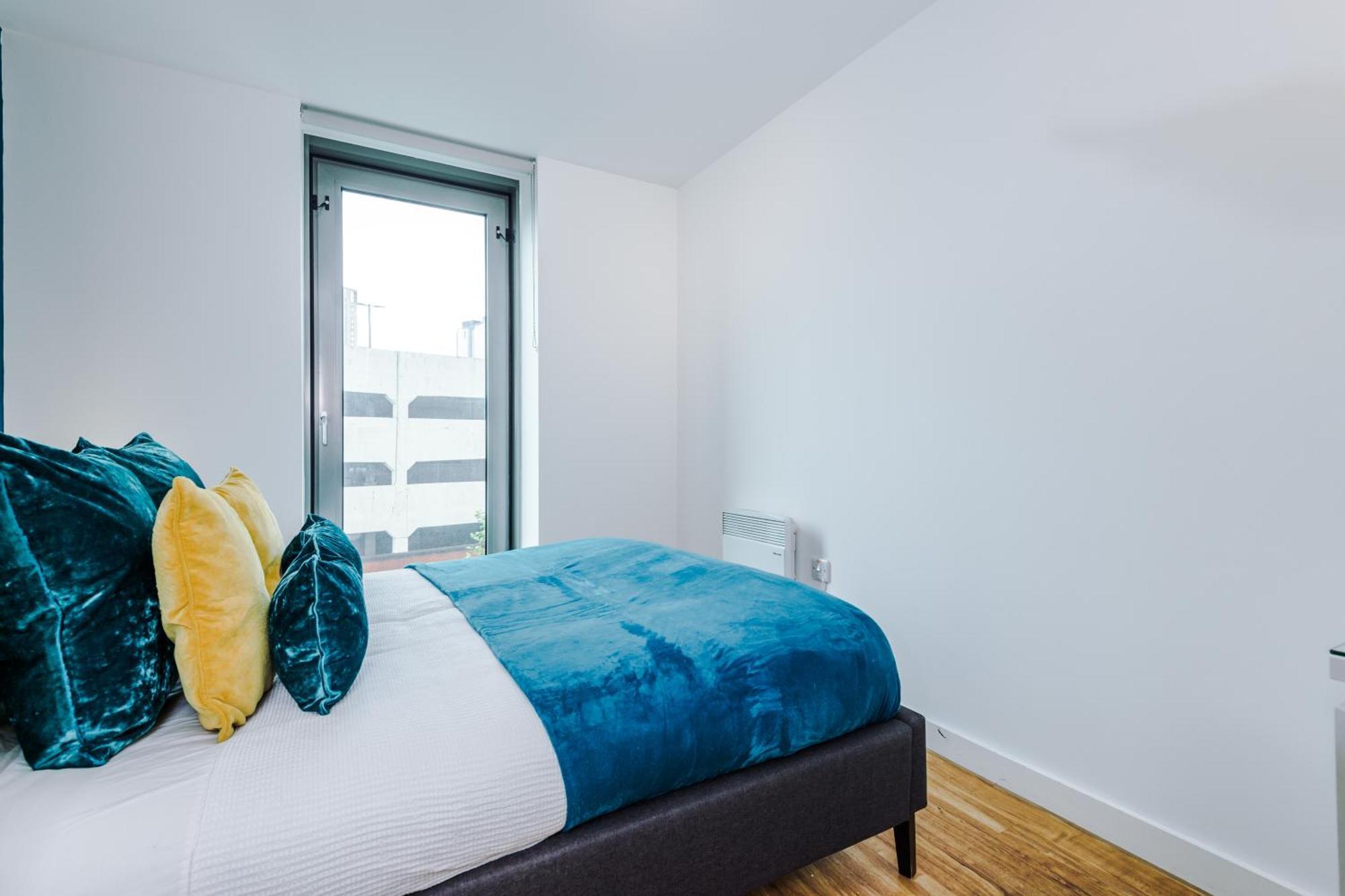 Appartement Lux Livin' - Luxury 2 Bed With Skyline View & 24 Hour Gym Manchester