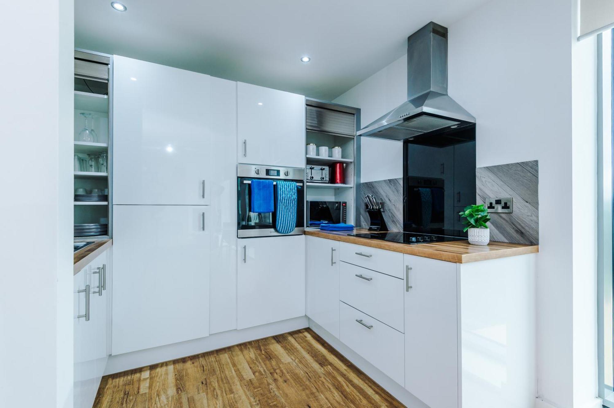 Appartement Lux Livin' - Luxury 2 Bed With Skyline View & 24 Hour Gym