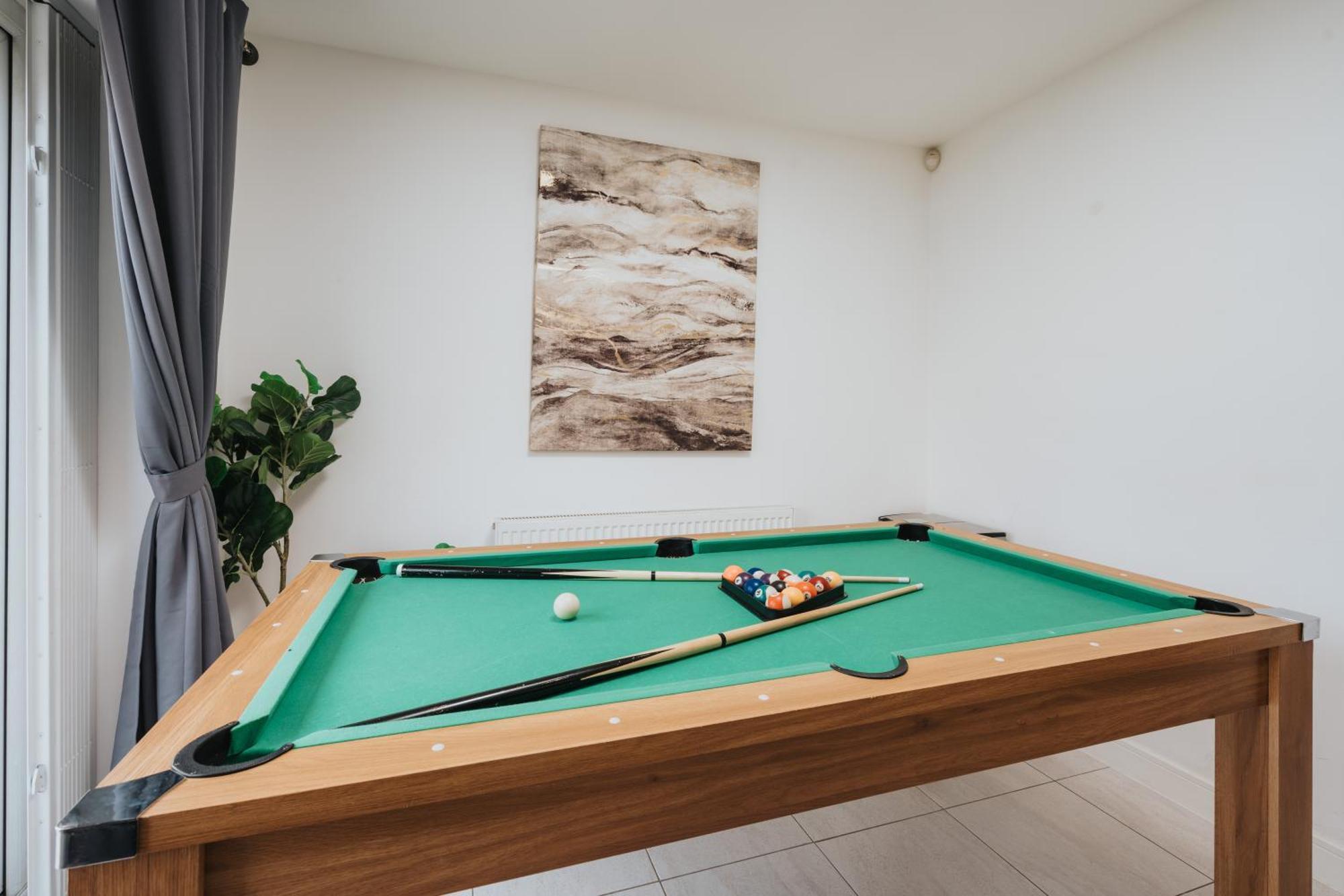 Vakantiehuis Pool Table - Coop Live Arena, Etihad &