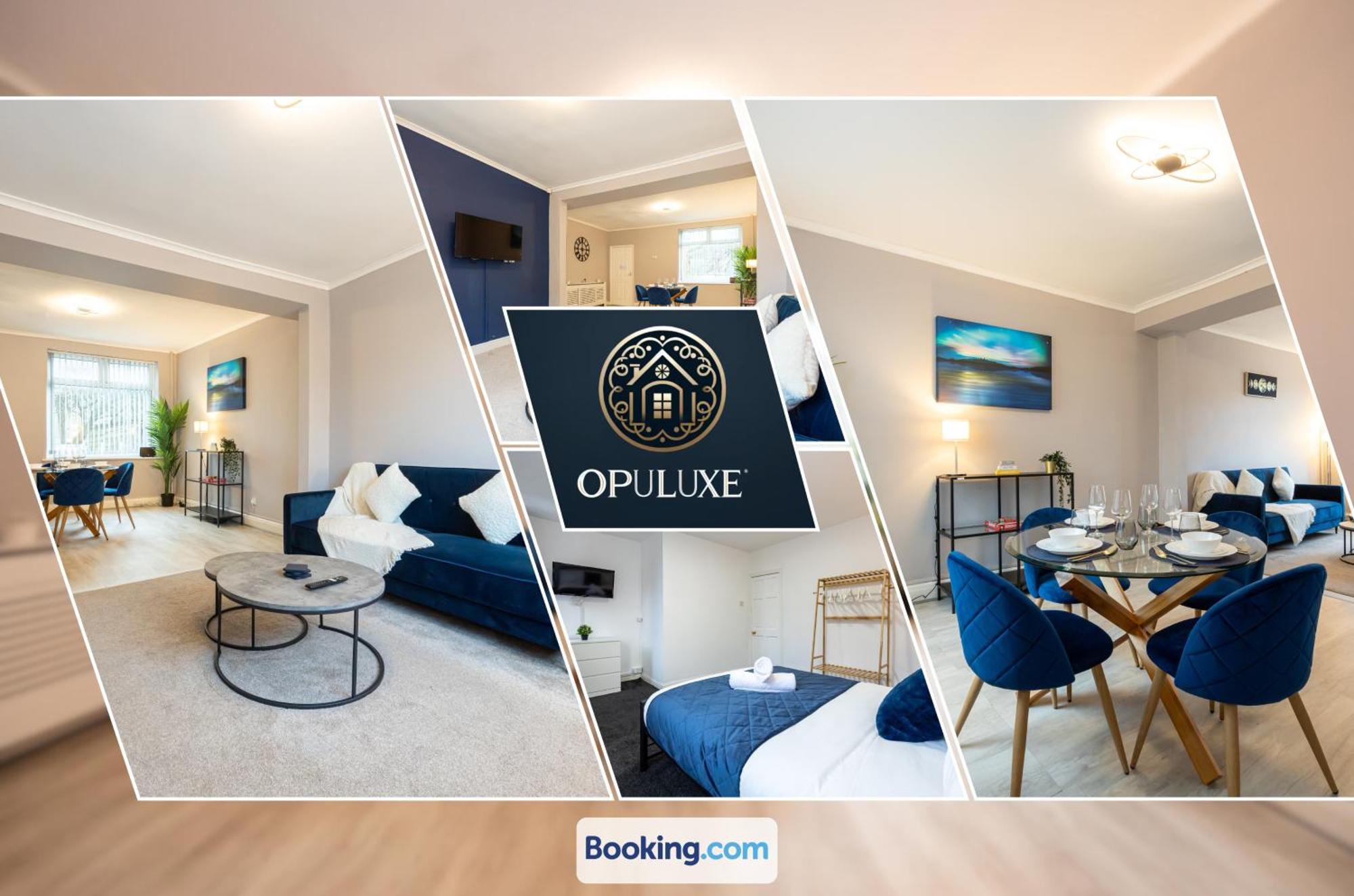 Apartment Luxurious & Homely 2 Bedroom By Opuluxe Short Lets & Serviced Near Center With Free Parking *