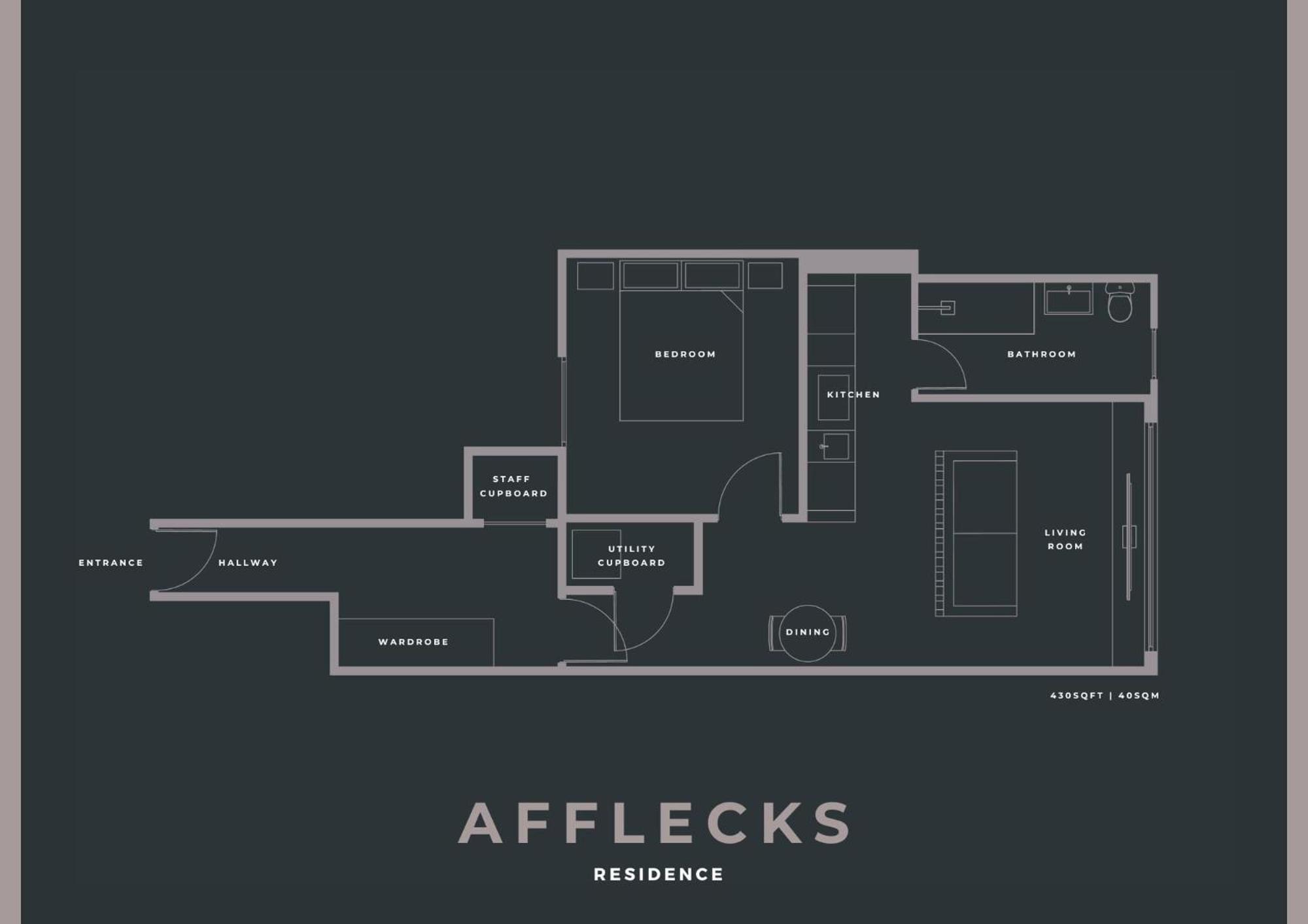 Afflecks By The Heim Residences Apartment *