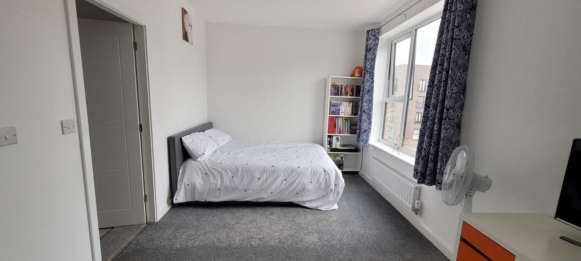 Homestay Stretford Townhouse Bedroom Manchester