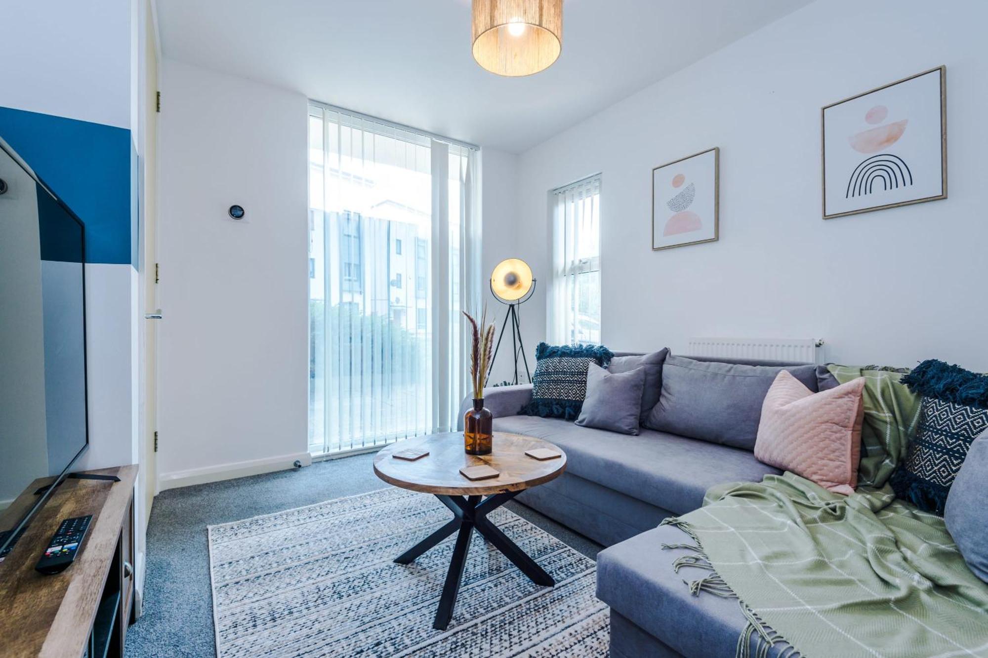 Vakantiehuis Townhouse 5mins To Centre And Etihad - Free Secure Parking *