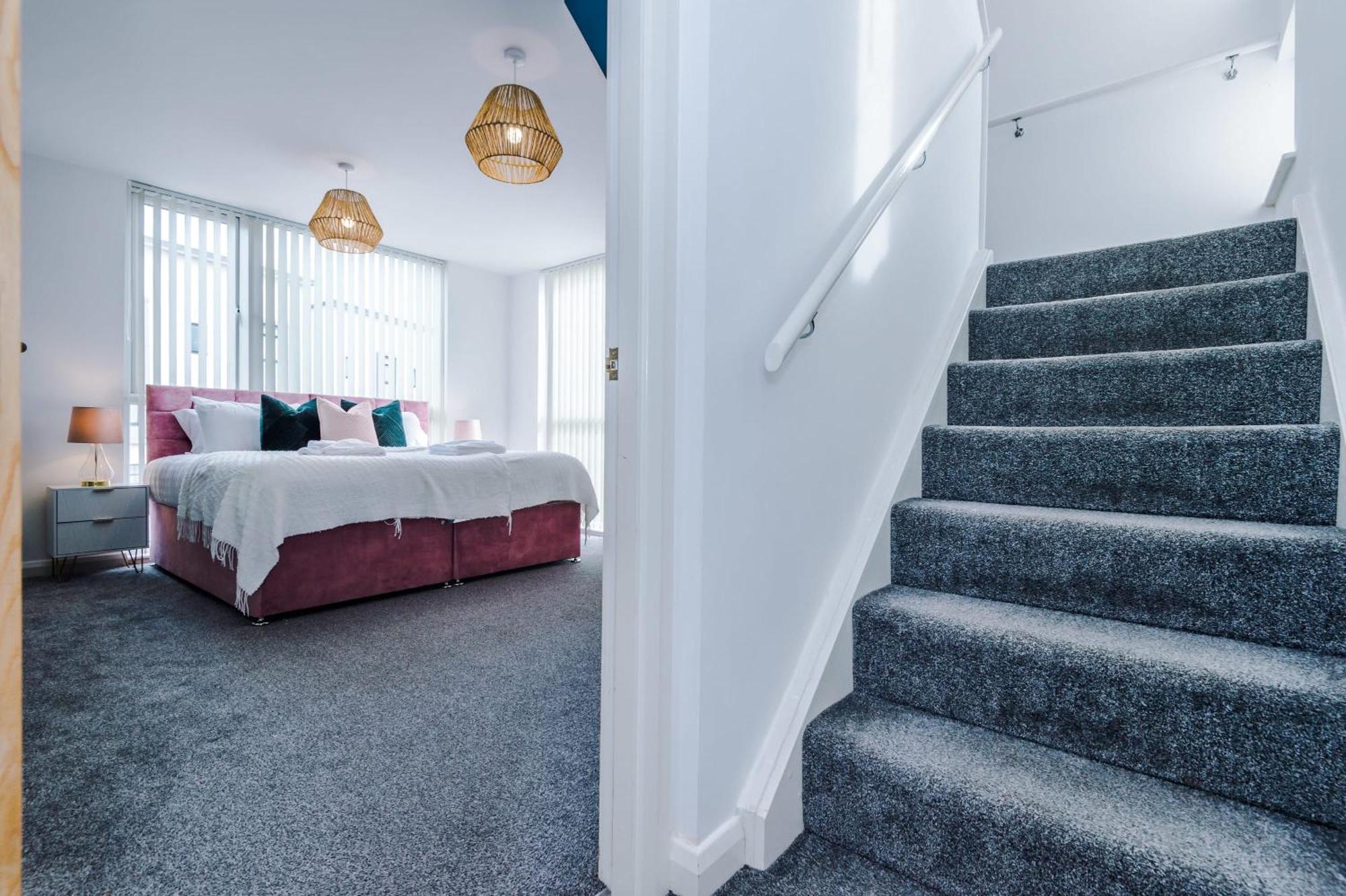 Townhouse 5mins To Centre And Etihad - Free Secure Parking Vakantiehuis