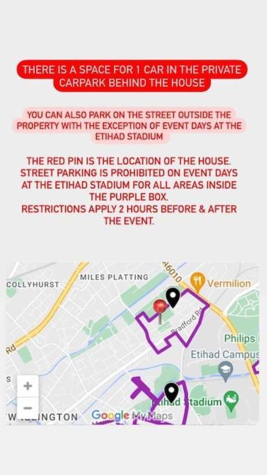Modern 4-bed House Free Parking Walking Distance To Coop Live , Etihad, Ancoats And Centre Holiday home