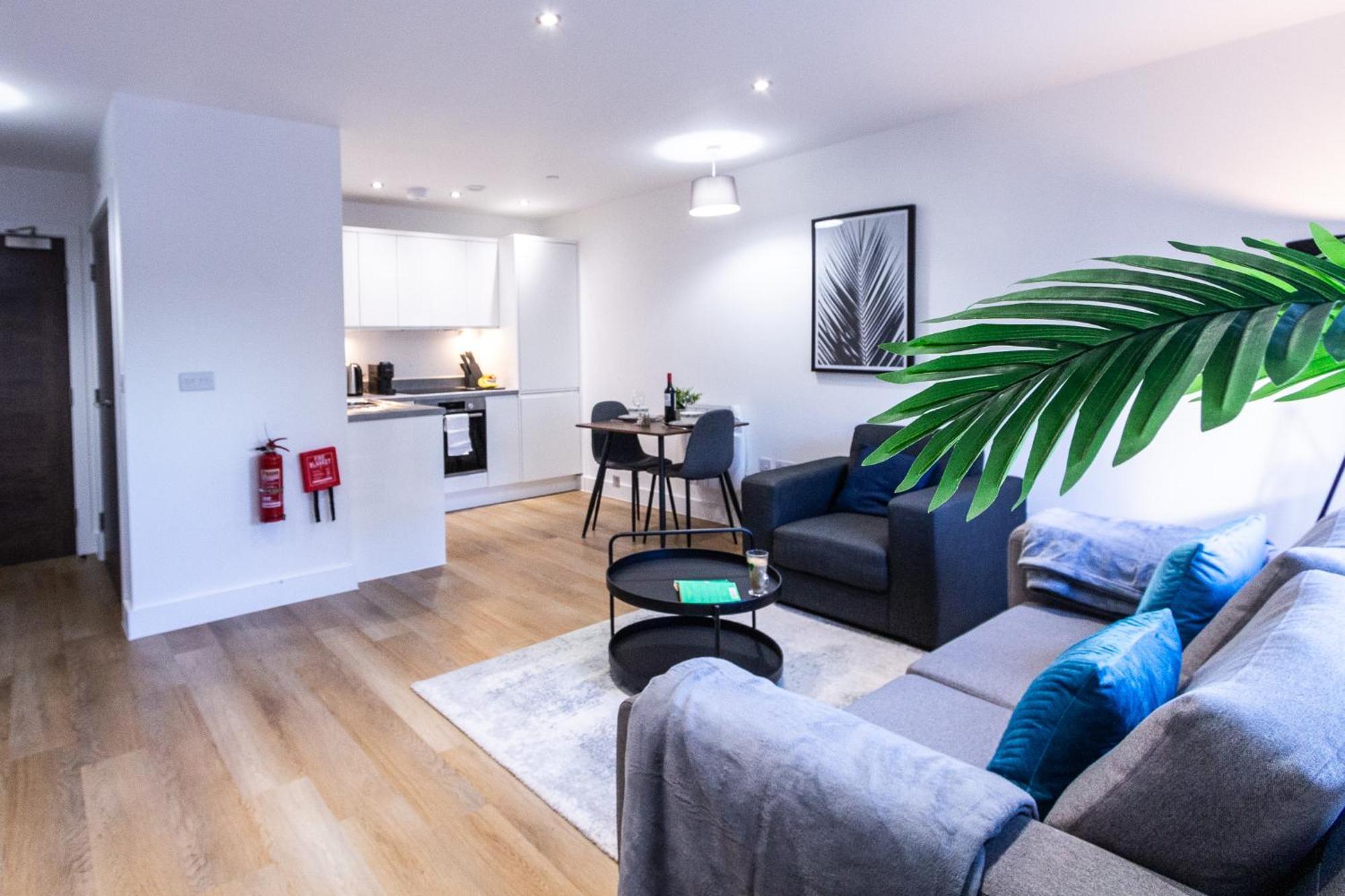 Appartement Trendy In The Heart Of Mcr With Parking Manchester