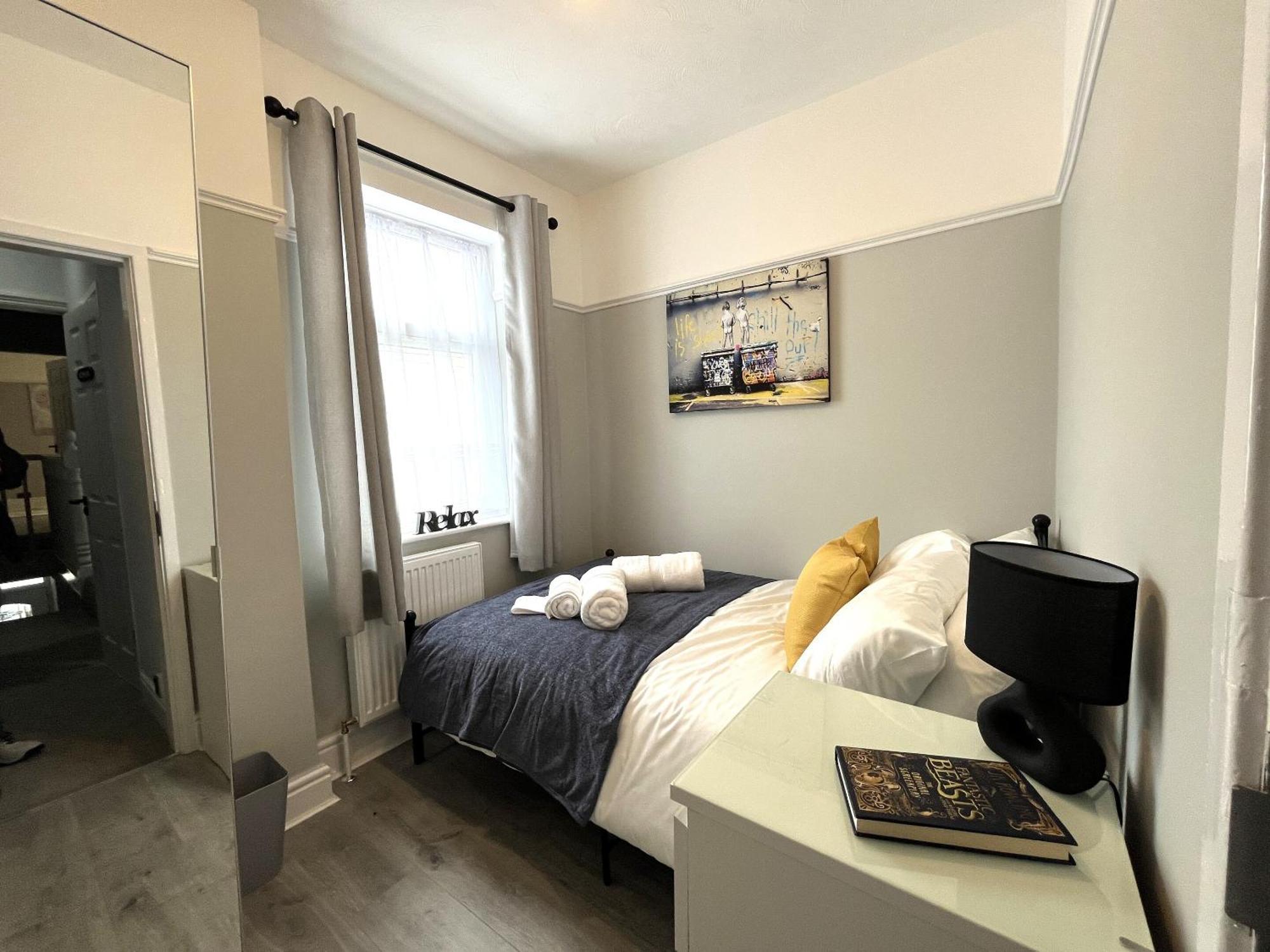 Spacious Sleeps 8 Nr Etihad Coop Live & Appartement Manchester
