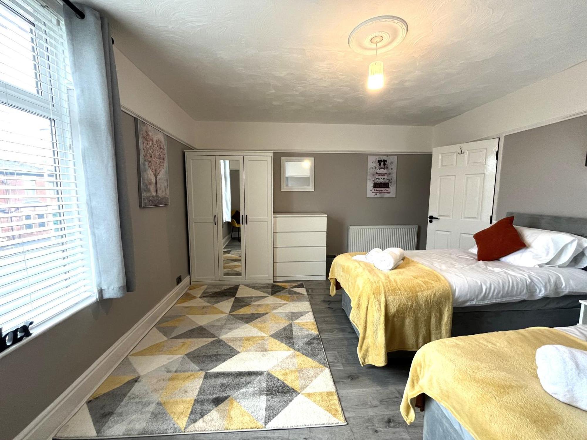 Appartement Spacious Sleeps 8 Nr Etihad Coop Live & *