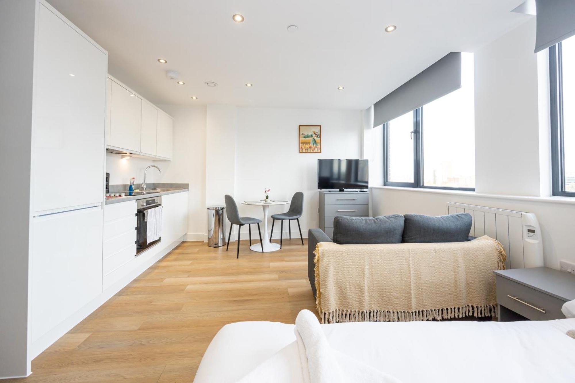 Stylish Flat- 9 Min Walk To Man Utd Stadium Appartement Manchester