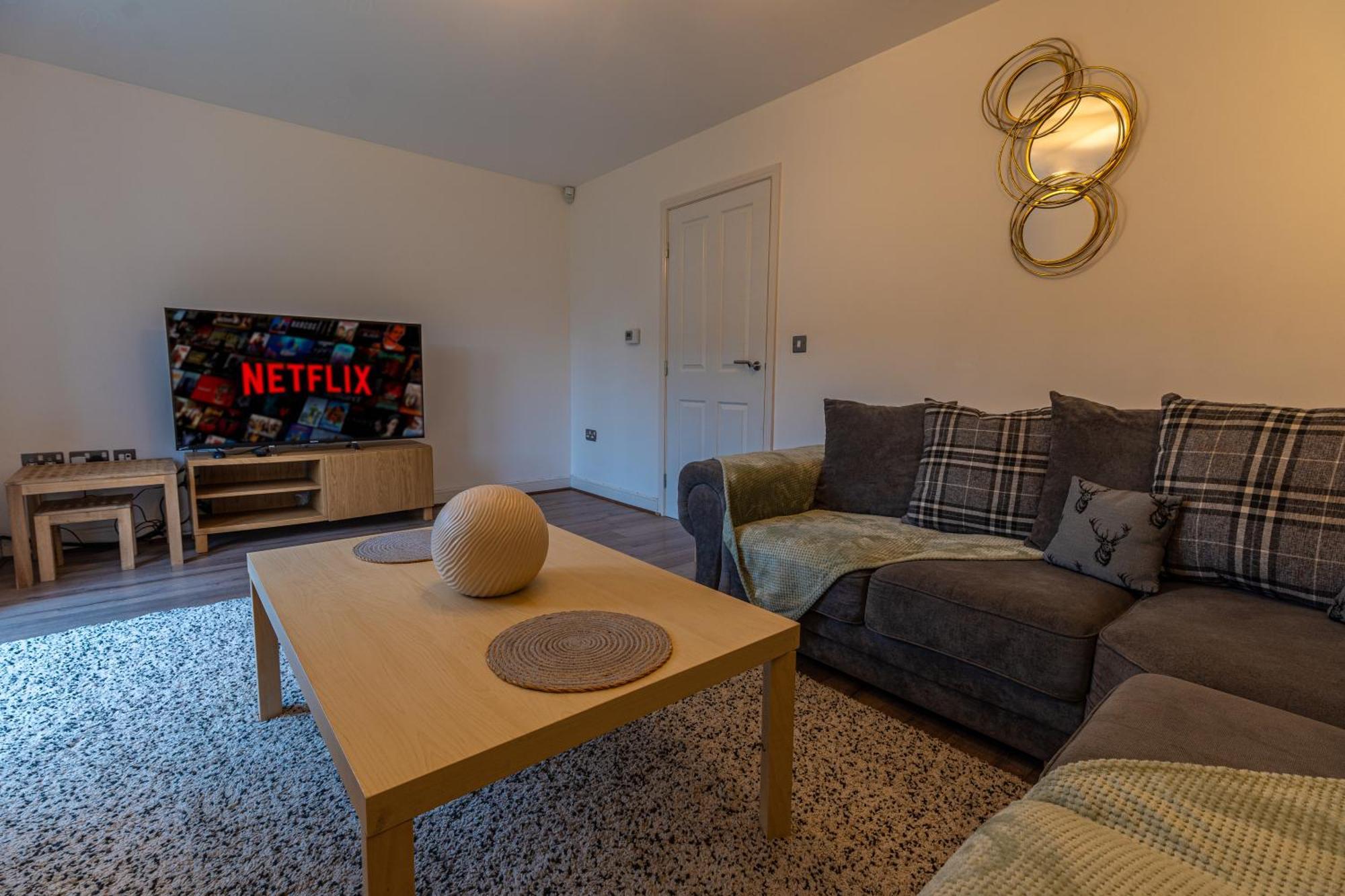 Cosy Modern 3-bed Near Etihad, Coop Arena - Ao Arena And Center Holiday home Manchester