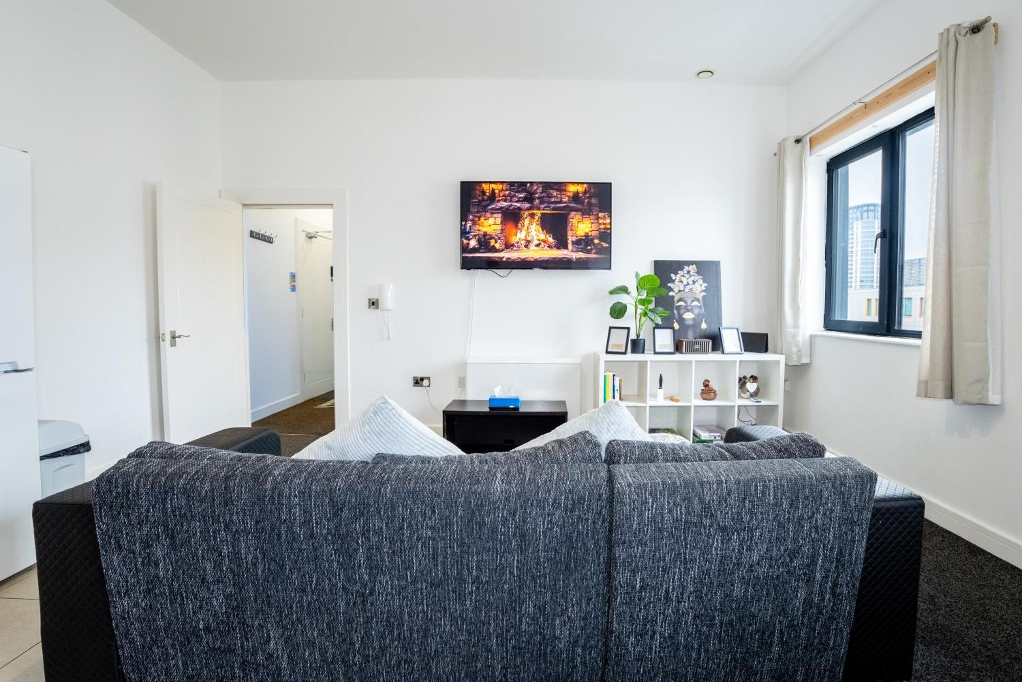 Appartement Quay House - Salford - 2bdr Sleeps 7, Spacious & Quiet - Free Parking - Close To Centre, United & The Lowry *