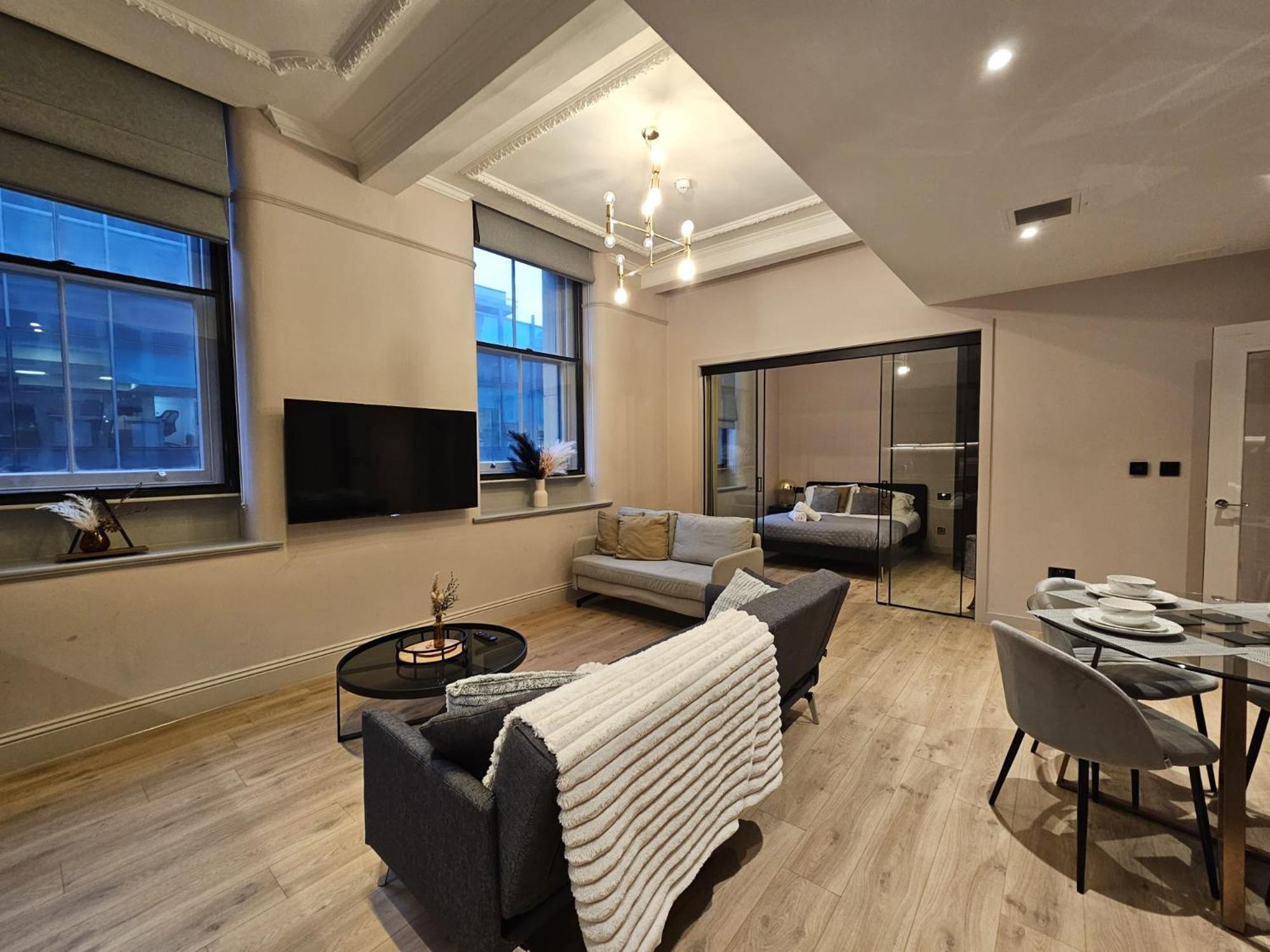 Apartment Modern 2br In Chinatown For Up To 8 Guests! *