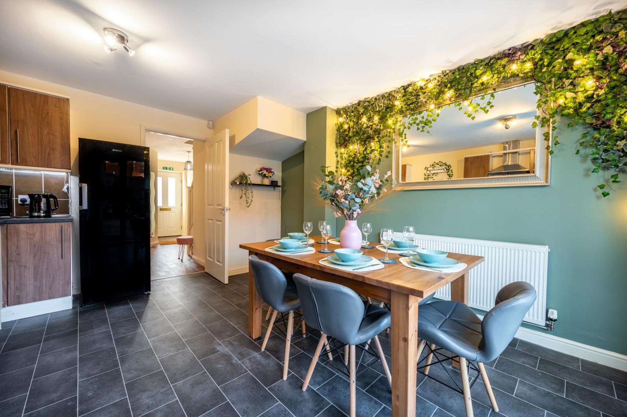 Appartement Cosy 4-bed House, Garden, Free Parking & Wifi Manchester
