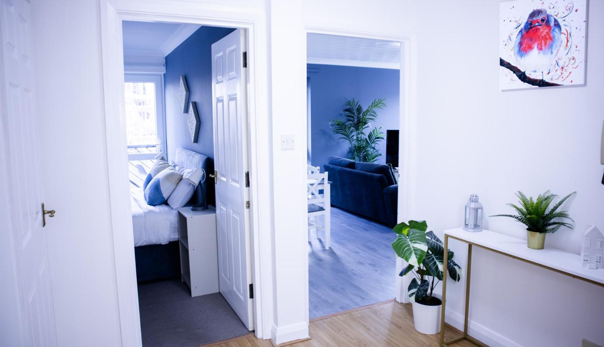 Great 2bed In Salford Quays With Water View Apartment *
