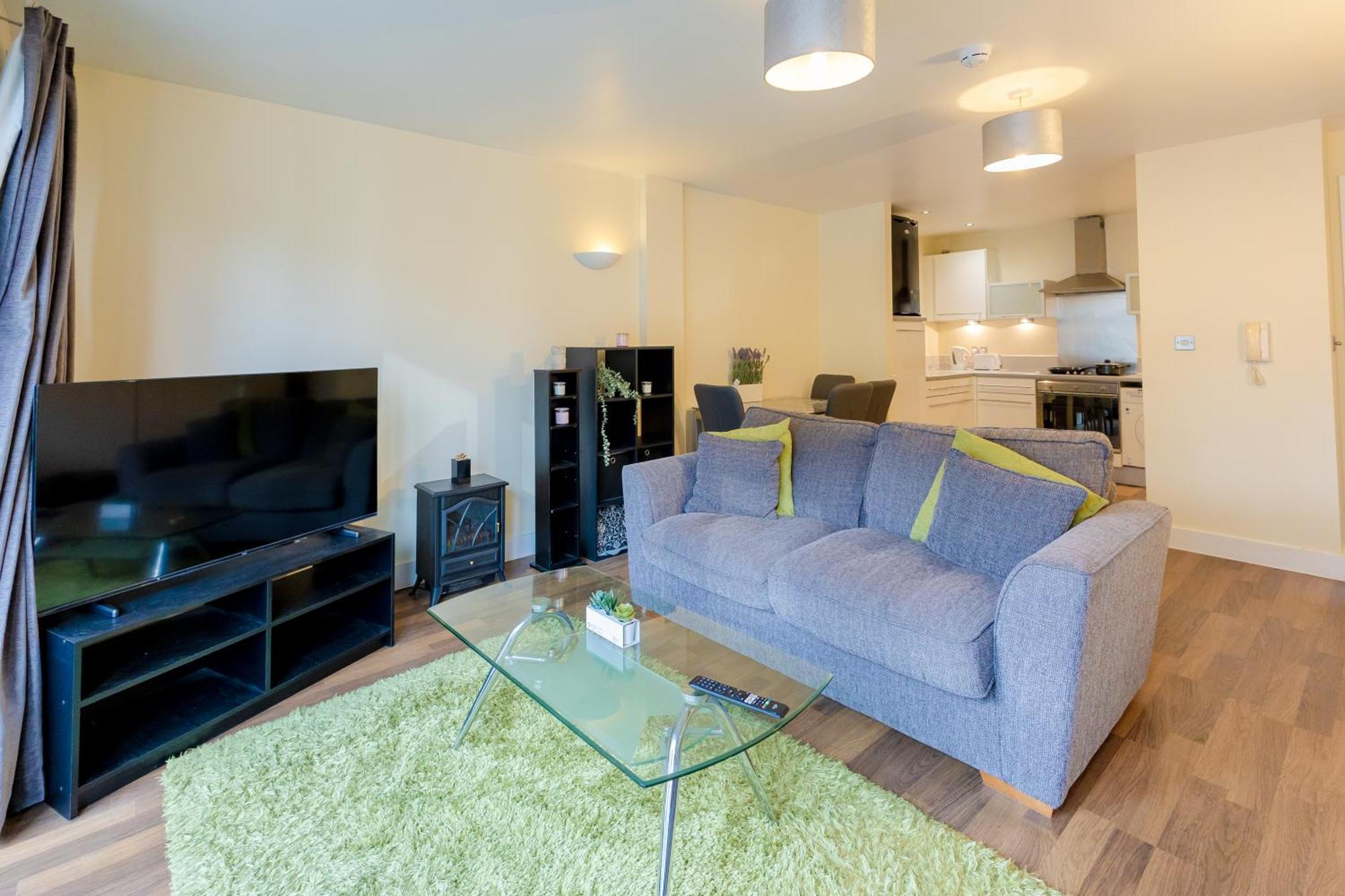 The Elegant 2 Bed Ensuite Flat In Deansgate