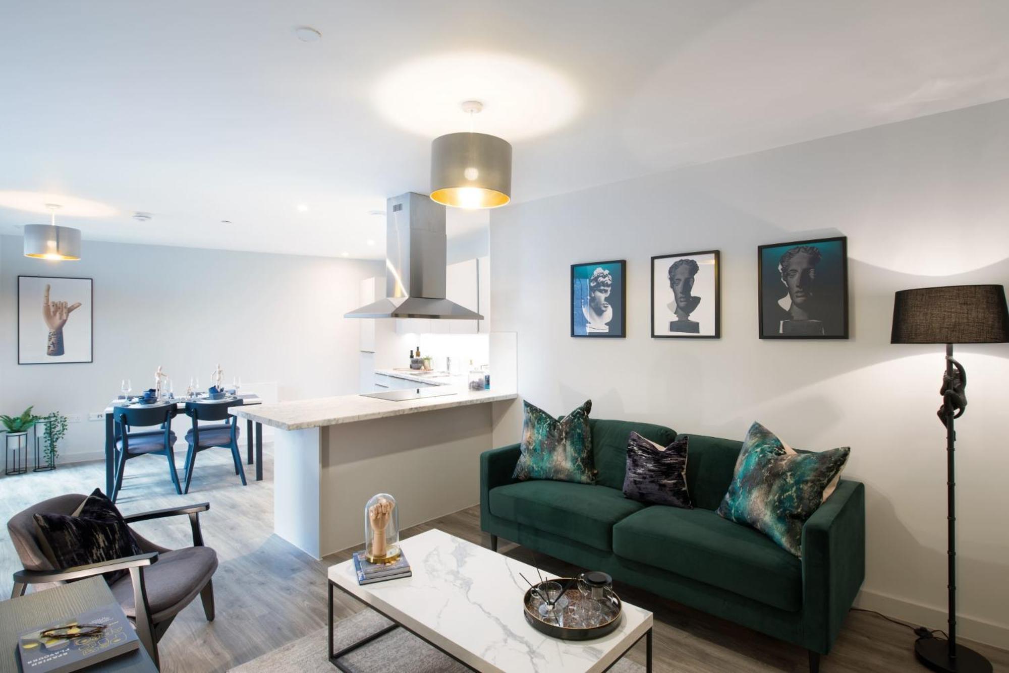 Chic And Spacious In The Heart Of Salford Apartment *