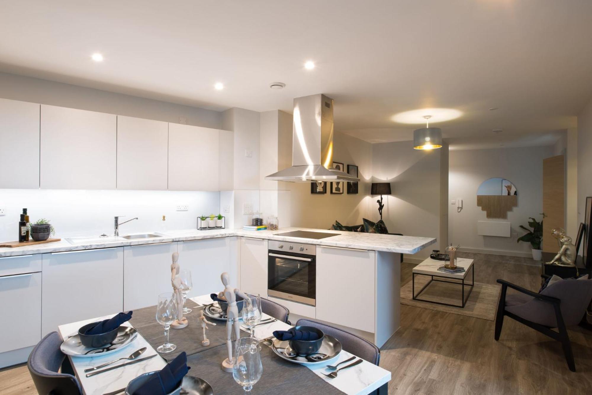 Chic And Spacious In The Heart Of Salford Apartment Manchester