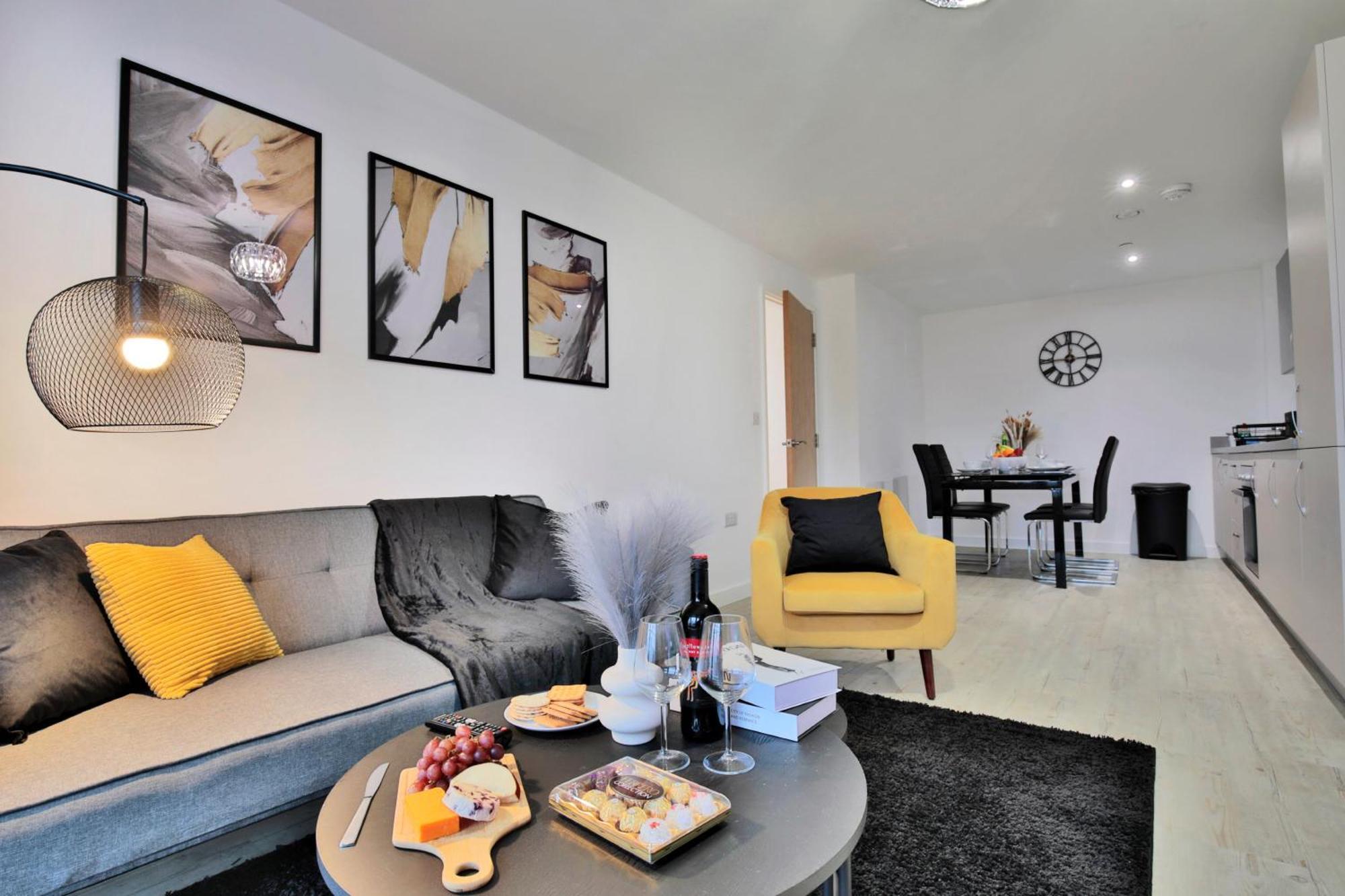 - 2-bed - Sleeps 4 - Wifi Manchester