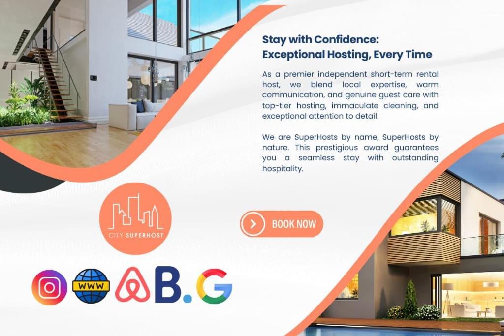 Luxury Free Parking Townhouse Vakantiehuis