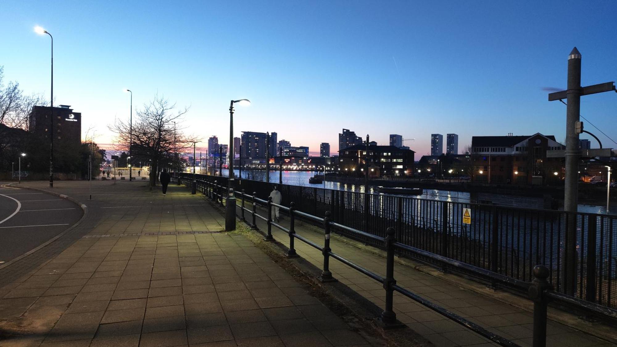 Skyline - Near Media & United, Victoria Warehouse * Manchester