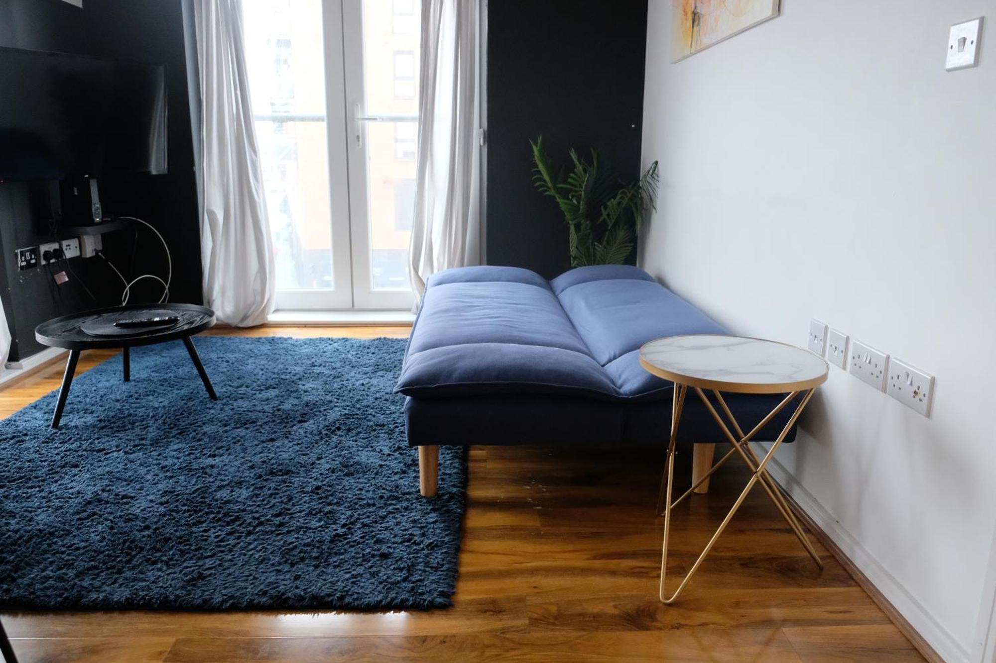Appartement Bright 1 Bedroom Flat With Parking & Wifi For 3 Guests - Salford Uni, Victoria Station, Ao Arena *