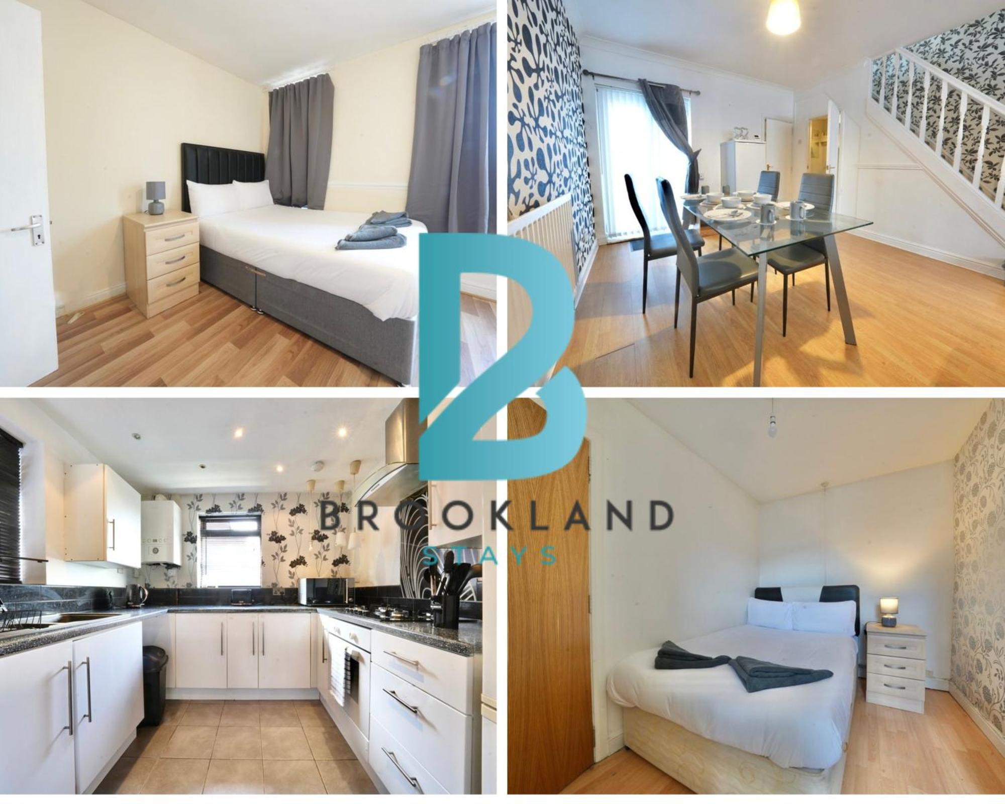 Three Bedroom House By Brookland Serviced Short Lets With Free Wifi Manchester