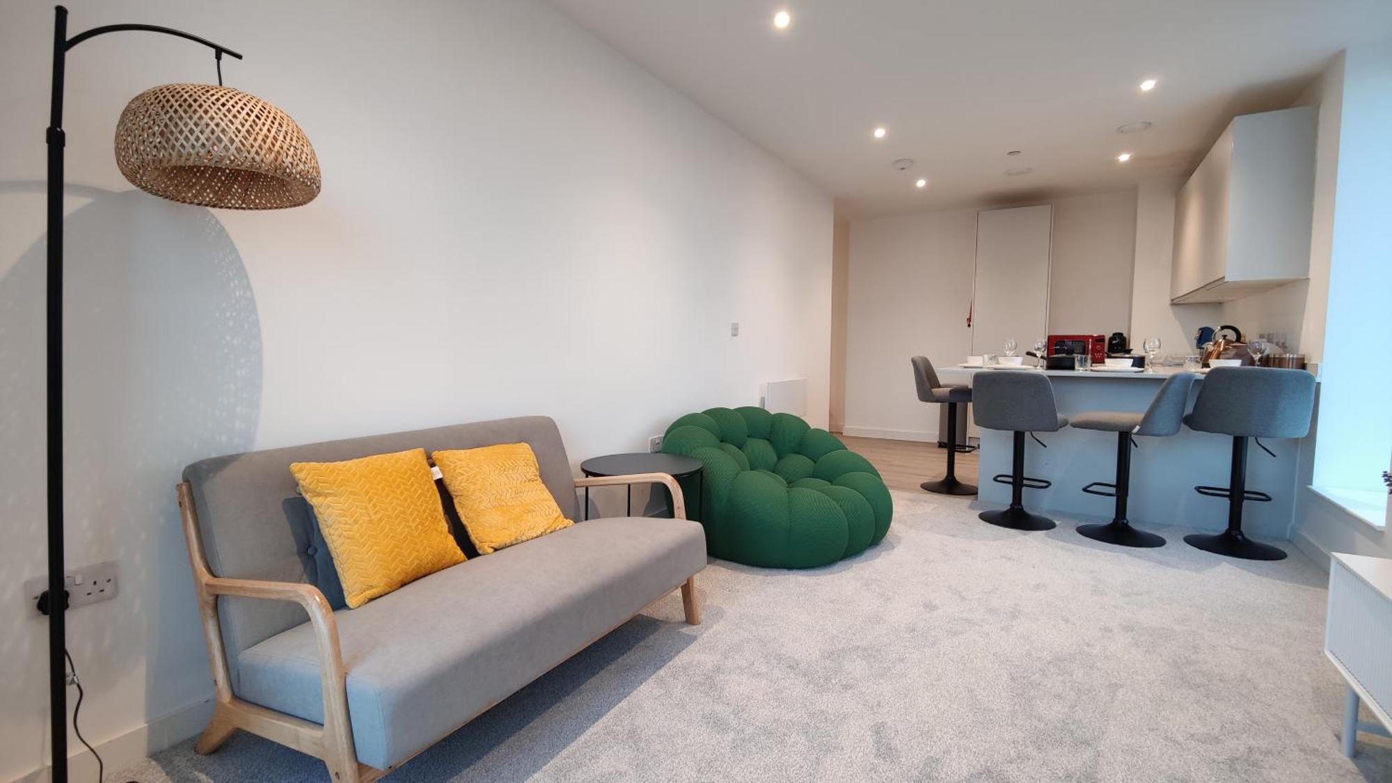 Appartement Skyline - Near Media & United, Victoria Warehouse *