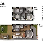 Spacious 6-Bed With Large Patio And Free Parking