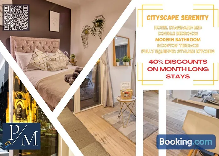 The Cityscape Suite - Business Or Leisure Stays, International Travel, Relocators - Deansgate- Central