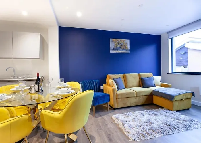 Contemporary 1 Bedroom Apartment In Manchester City Centre