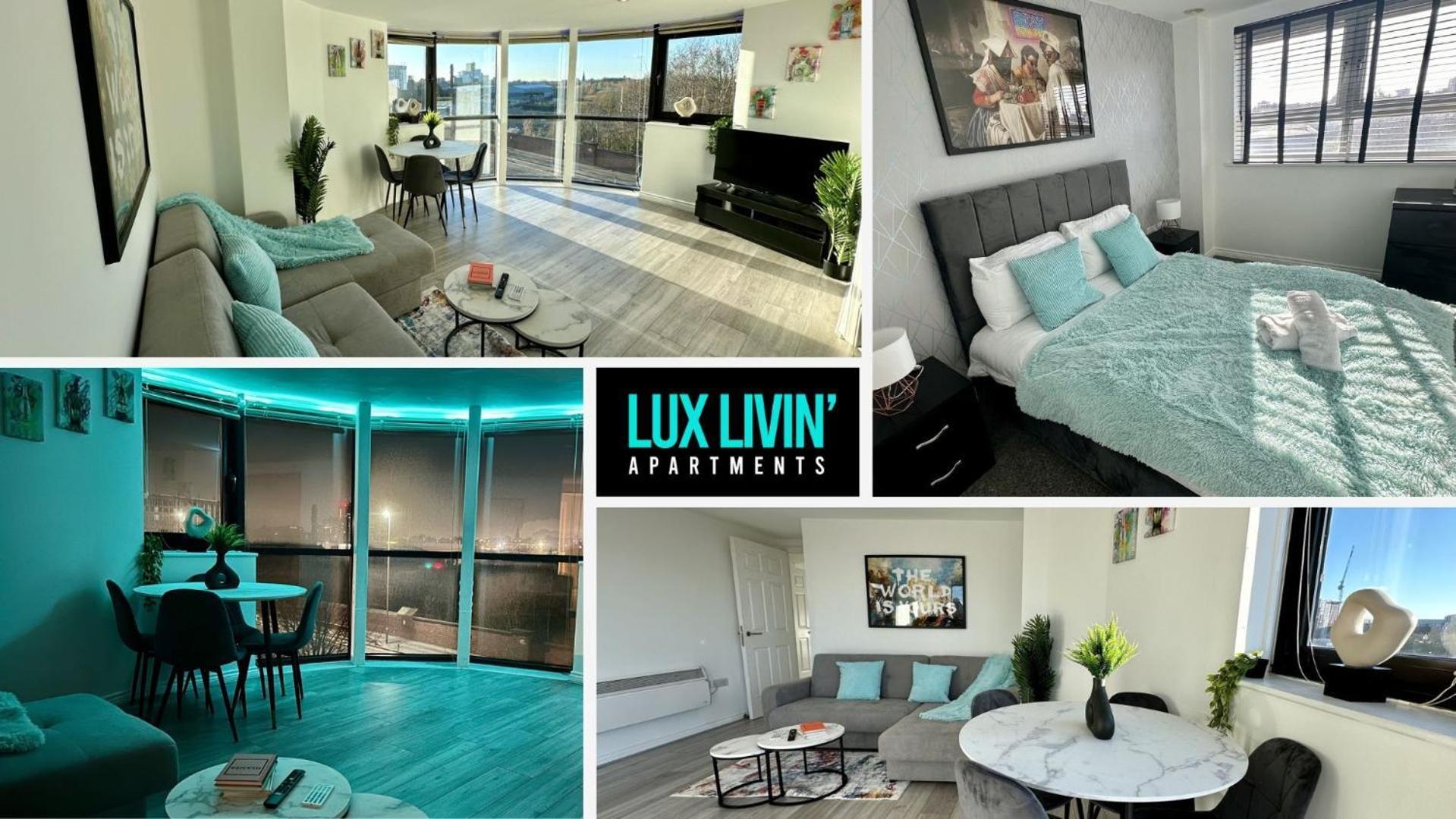 Apartment Lux Livin' - Luxury 2 Bed With Free Parking Manchester