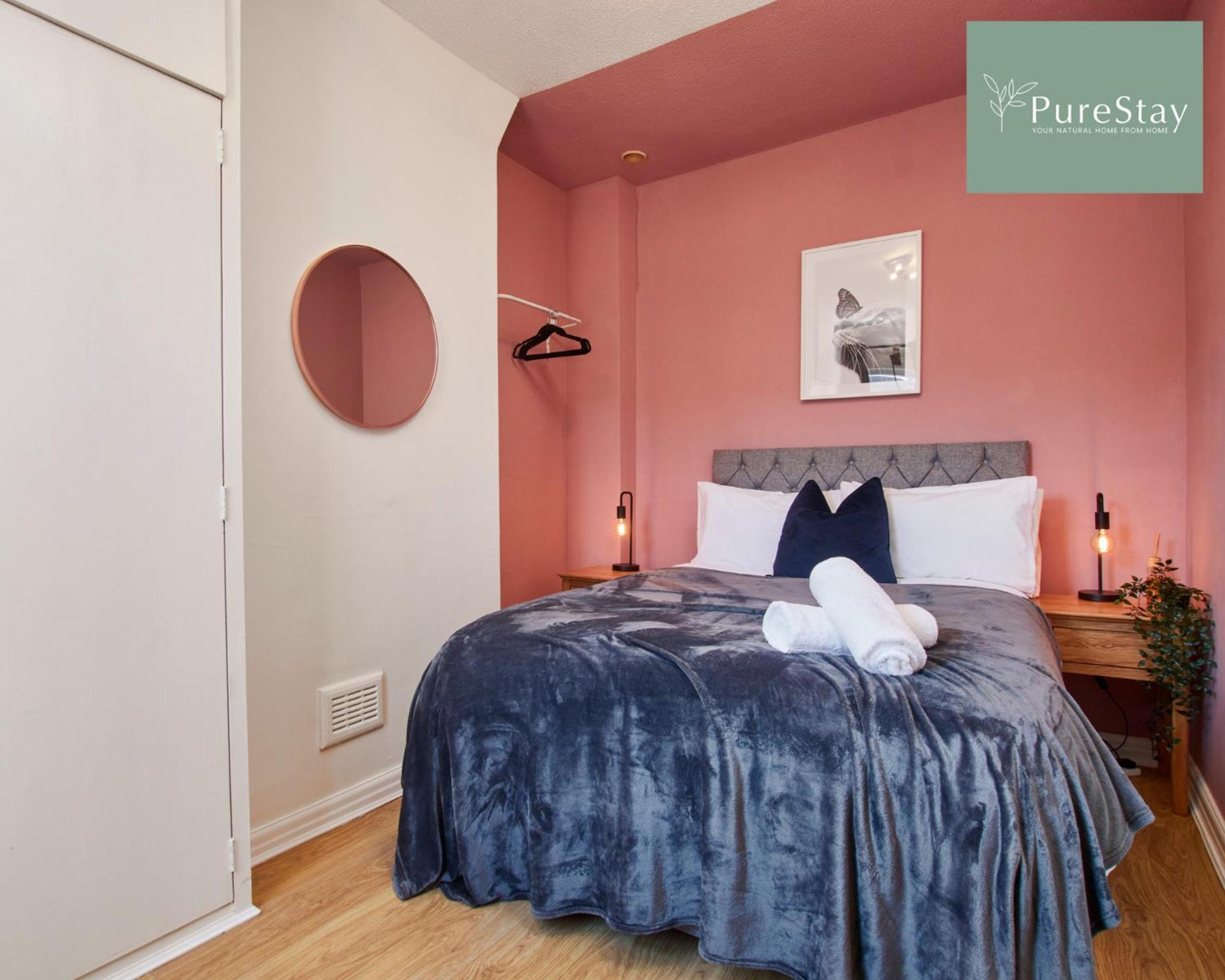 Vakantiehuis Three Bedroom House By Purestay Short Lets & Serviced With Free Parking Manchester