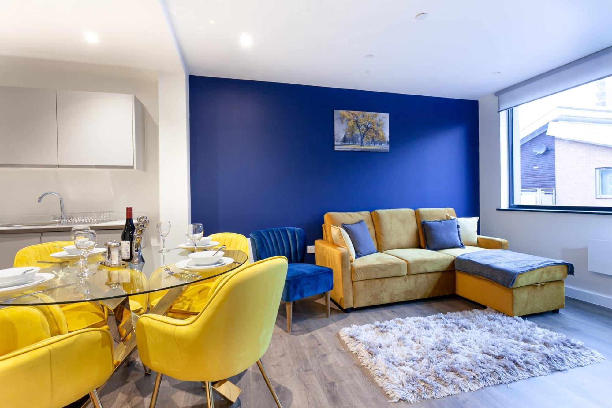 Apartment Contemporary 1 Bedroom In Centre
