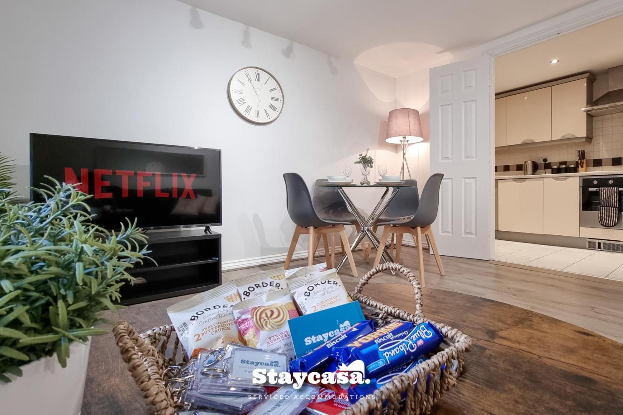 Appartement Stunning 2bdr Super King Near City Centre *
